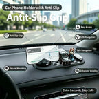 Car Anti-slip Mat Phone Holder Car Dashboard Mat 360° Rotating