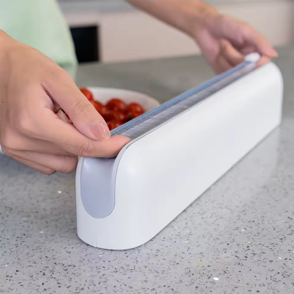 Magnetic Plastic Wrap Cutter Food Wrap Dispenser High Quality Foil Cling Film Cutter Oil Paper Cut Kitchen Accessories Tools