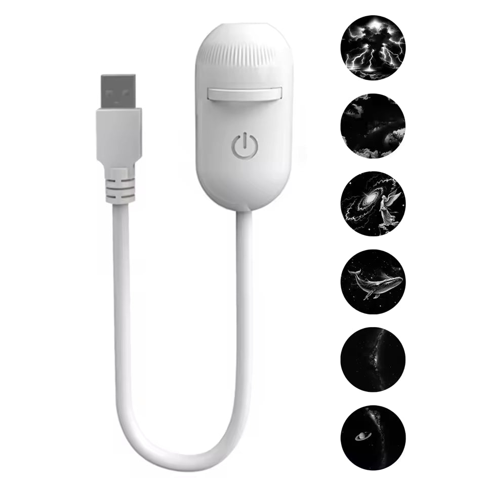 USB Ambient Light for Large Range Projection Atmosphere Multiple Scenes 2-in-1